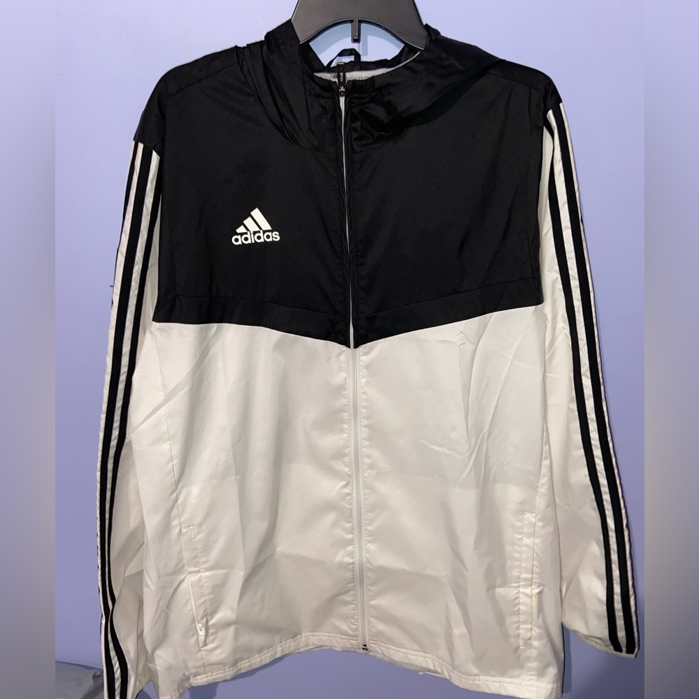 Large Adidas Windbreaker